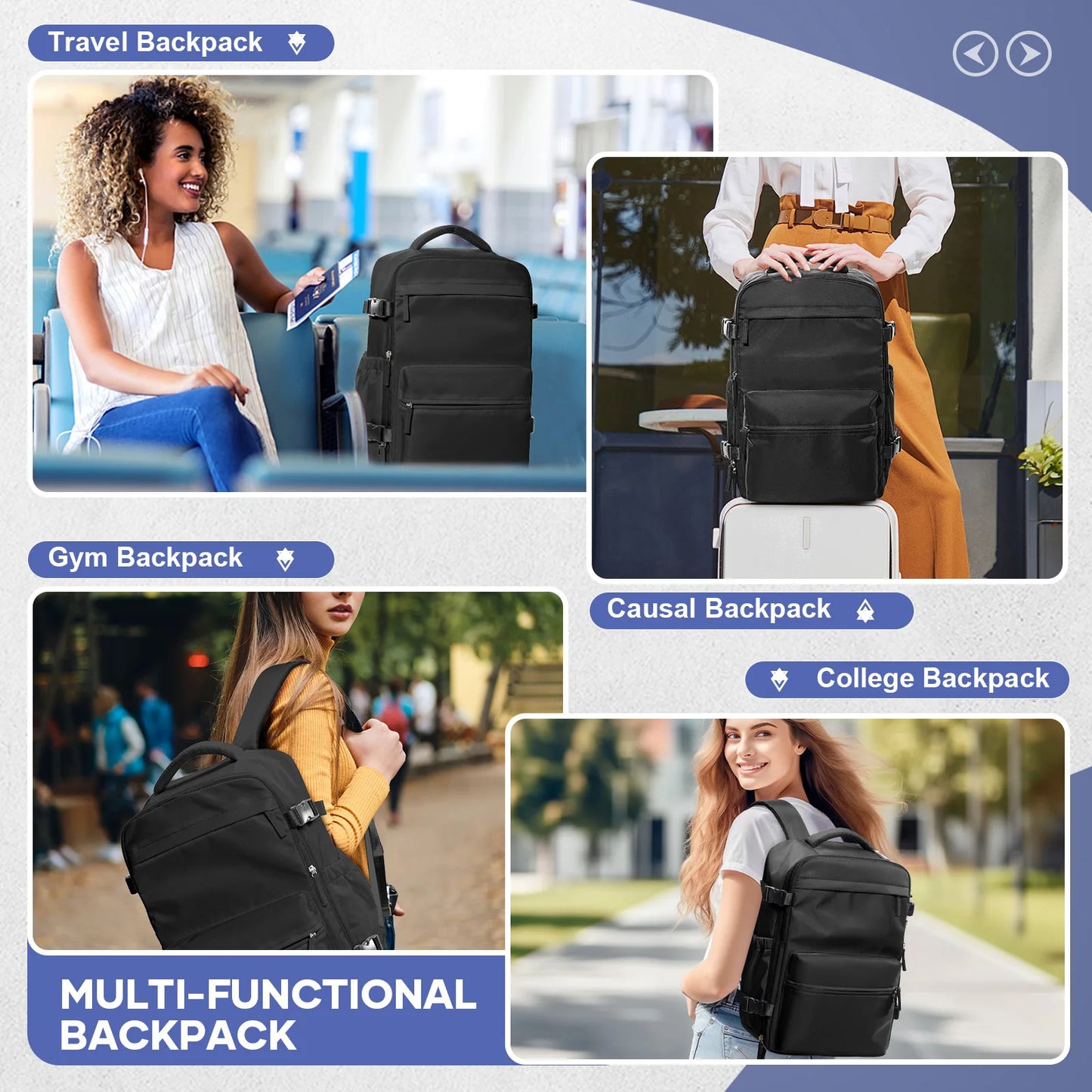 Vacuum Compression Backpack