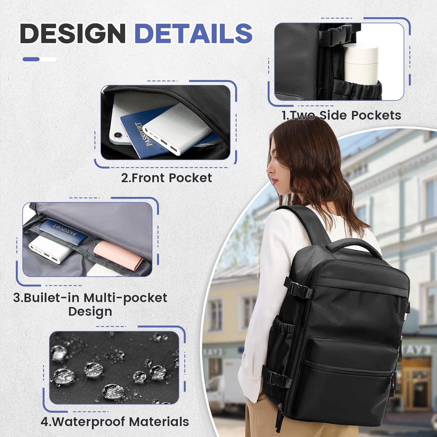 Vacuum Compression Backpack